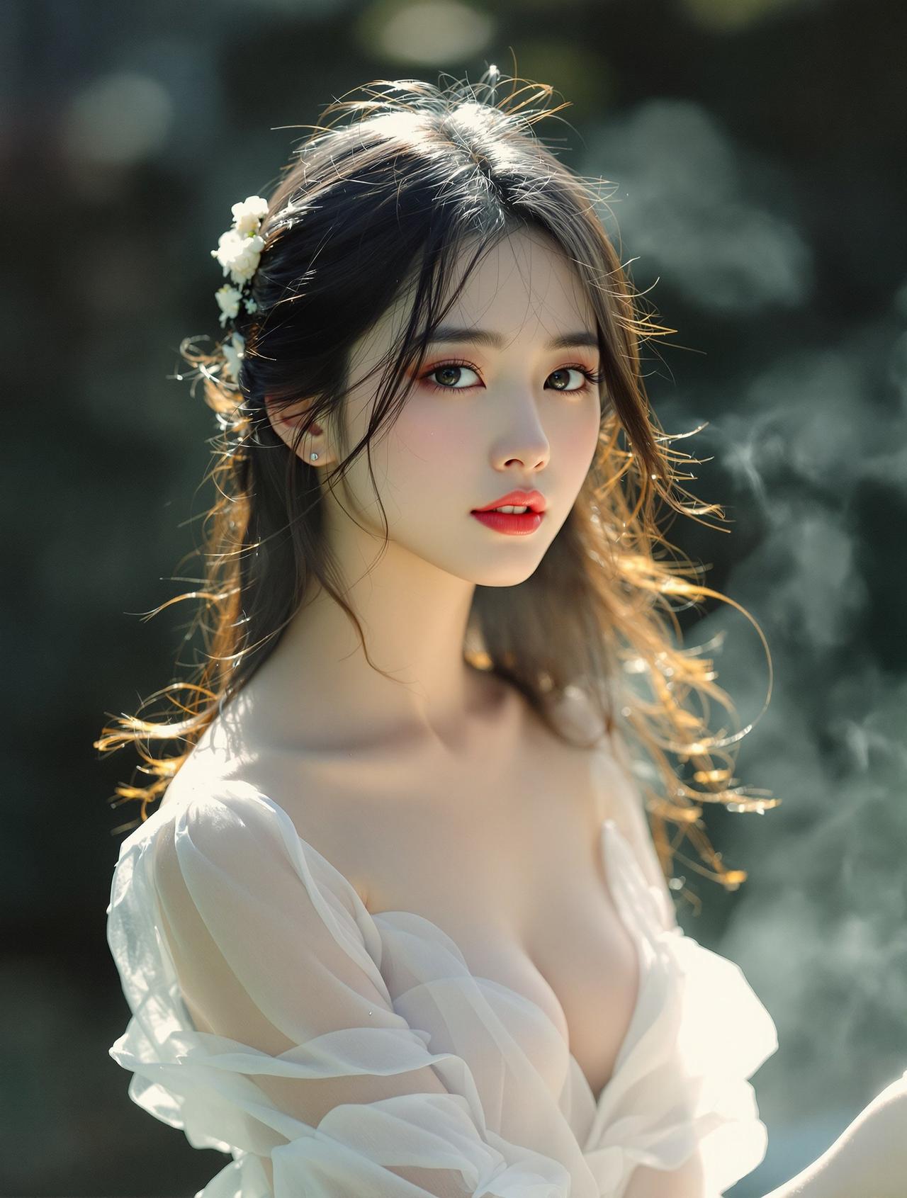 朦胧晨光中的少女 - 性感写真写真作品