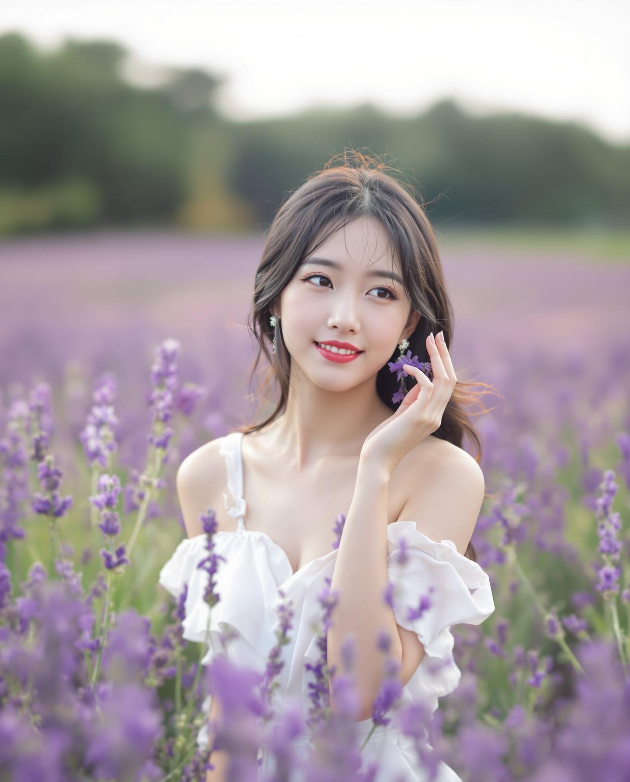 薰衣草花田物语 - 性感写真写真作品