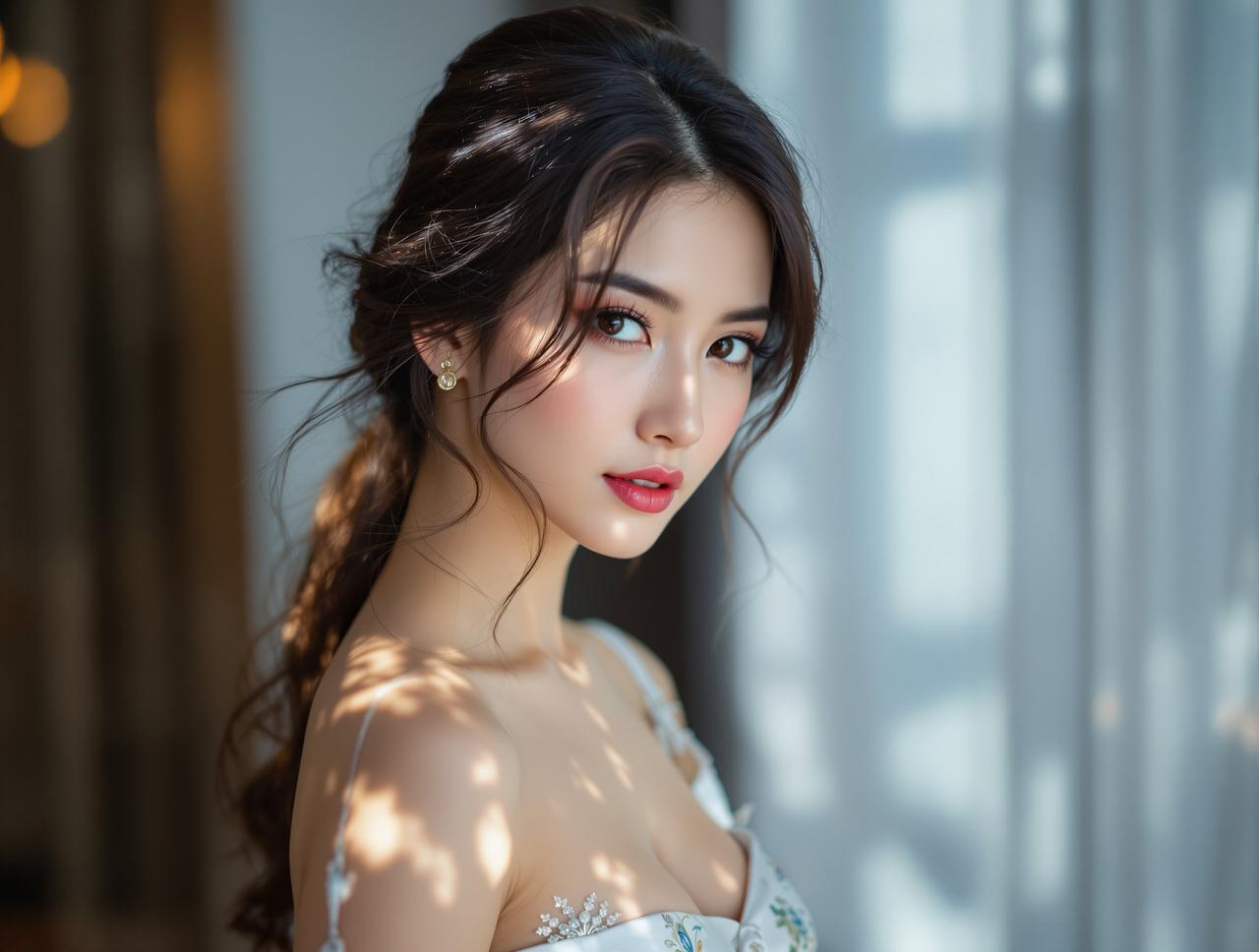 午后阳光下的温柔少女 - 性感写真写真缩略图5